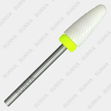 XFine Grit Flame Ceramic Nail Drill Bit SUNVA Brand