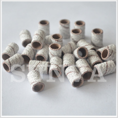 white sanding bands